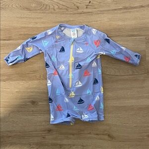 RuggedButts Multicolor Sailboat Rashguard